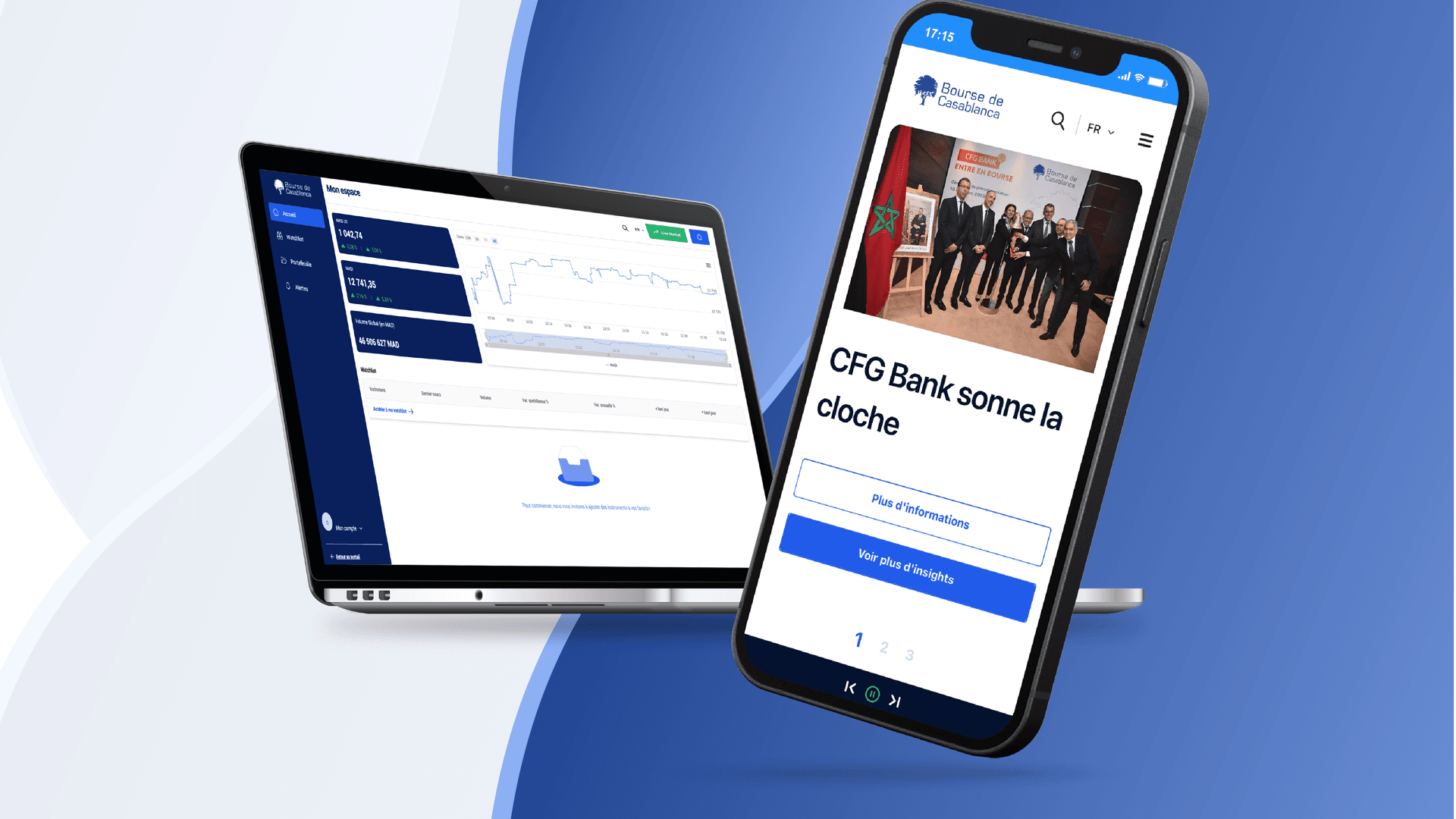 La Bourse de Casablanca lance une nouvelle Application Mobile et vous dévoile votre nouvel Espace Privé